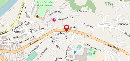 Pizzeria Vesuvio sulla mappa