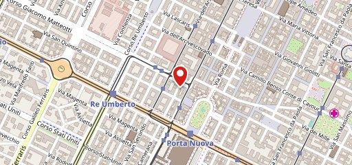 Pizzium - Torino Corso Matteotti sulla mappa