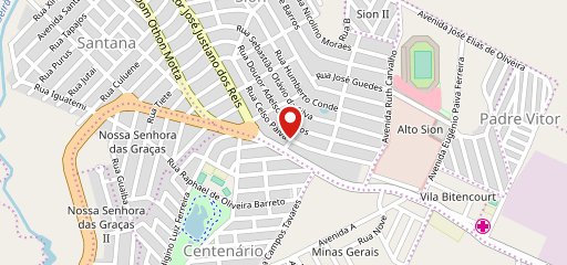 PJ LANCHES E PIZZAS no mapa