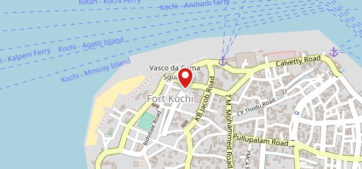 PlanB Fort Kochi on map