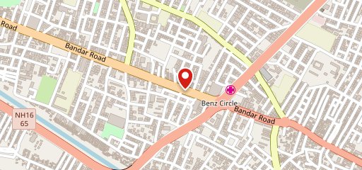 Platform 65 The Train Theme Restaurant - Vijayawada on map