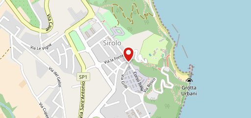 PlazaBakery Sirolo sulla mappa