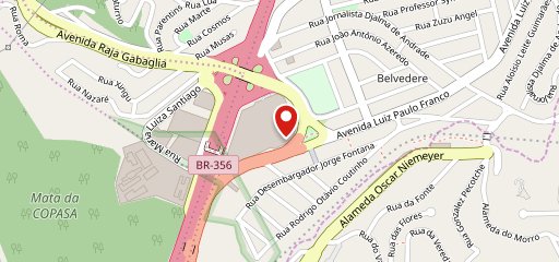 Pobre Juan BH Shopping no mapa