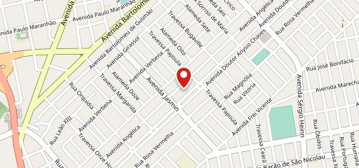 Podium Burger no mapa