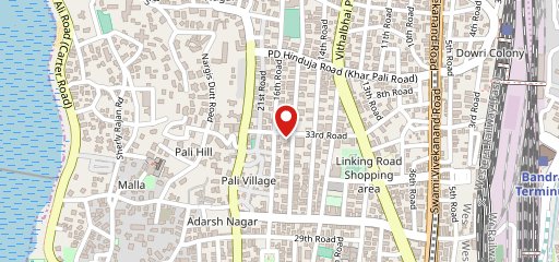 Poetry by Love and Cheesecake, Bandra W on map