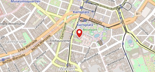 Pointers Vienna sur la carte