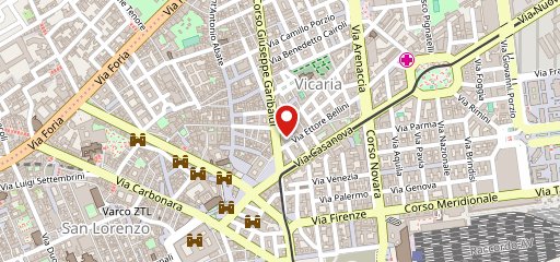 Pollo è Coccos Napoli sulla mappa