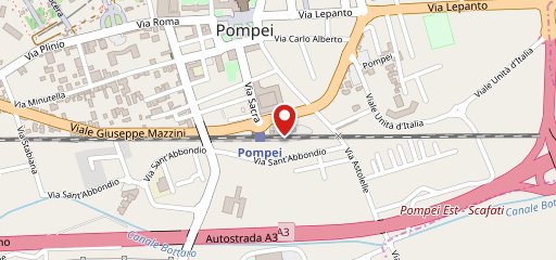 Pompei Centrale Pizzeria Hamburgheria sulla mappa