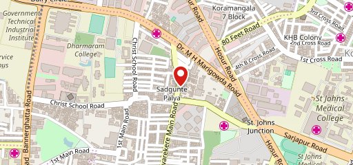 Pondy Bistro - SG Palya, Tavarekere on map