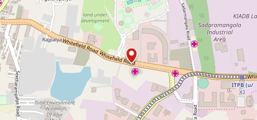 Ponnnusamy Hotel - Whitefield on map