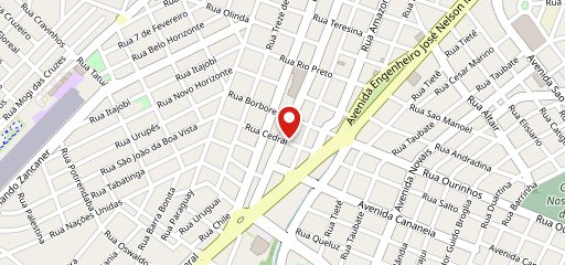 Ponto do Hot Dog no mapa