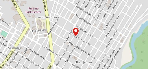 Ponto do Pão no mapa