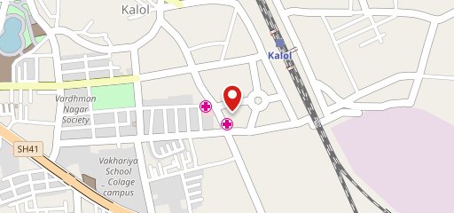 Pooja fast food on map