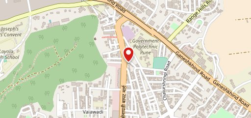 Poona Food truck on map