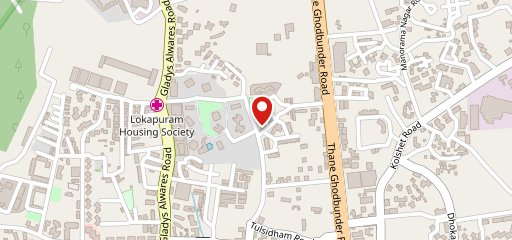 Pop Tate's Meadows Thane on map