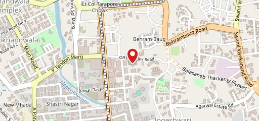 Pop Tates Lokhandwala on map