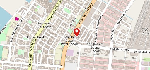 Pop Tate's Vashi on map