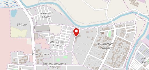 Popular food corner on map