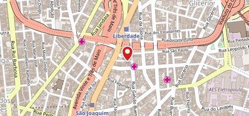 Restaurante Porque Sim no mapa