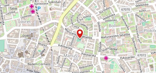 Caffe bar POSLASTICA sulla mappa