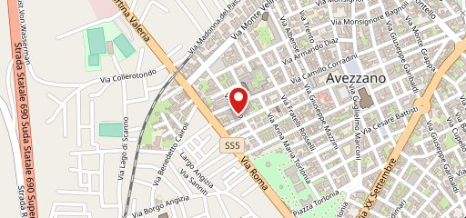 Postaccio Bacaro Marsicano sulla mappa