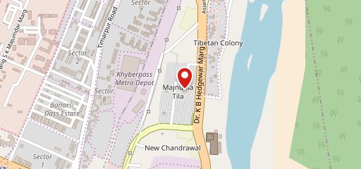 Potala kitchen on map