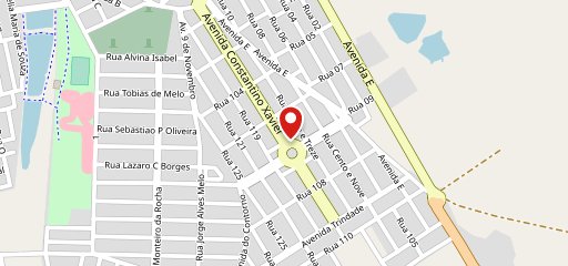 Pousada Cristo Redentor no mapa