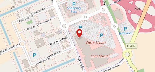 Poutinebros Carre Senart sur la carte