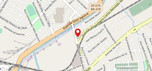 Praia do Sabugo no mapa