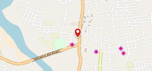 Prakash chat parlour on map