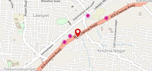 Prawn and Crab on map