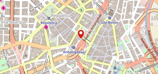 Terraço Notiê no mapa