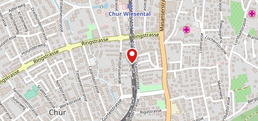 pronto food kurier Chur sulla mappa