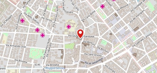 Pronto Pizza Garibaldi sulla mappa