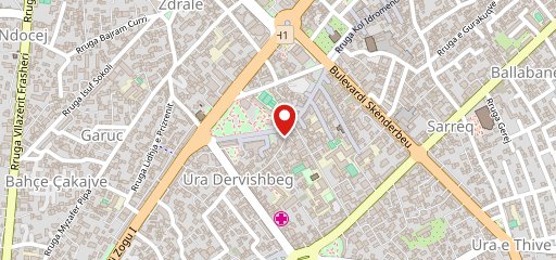 Proper Pizza Shkoder sur la carte