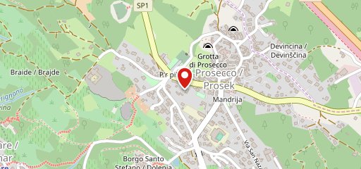 Bar Piazza Prosecco sulla mappa