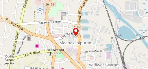 PRP food court on map