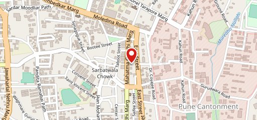 The Puna Zarthosti Seva Mandal on map