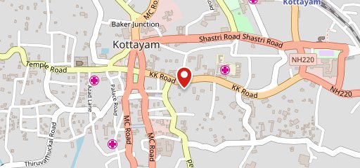 Punjabi Restaurant Kottayam on map