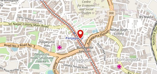 HYDERABAD HOUSE RESTAURANT PUNJAGUTTA on map