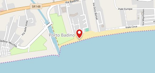 Punto Brasil ristorante stabilimento balneare sulla mappa