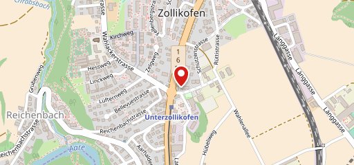 Punto d oro Zollikofen sulla mappa