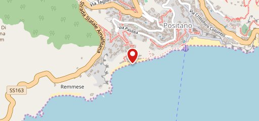 Pupetto Beach Club Positano sulla mappa