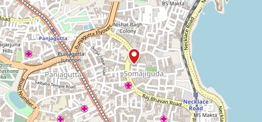 Pure veg restaurant SWADH THE VEGGIE LOUNGE on map