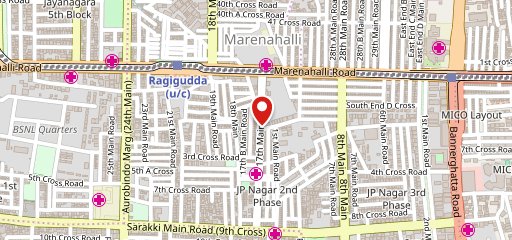 PURRed @Charlie's - The CAT Cafe J P Nagar on map