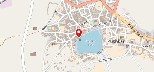 Pushkar Meeting Point Cafe And Restaurant on map