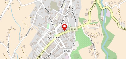 Quadrivio sulla mappa