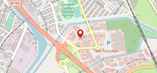 Quick Arles sur la carte