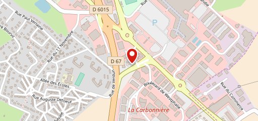 Quick Rouen Barentin sur la carte