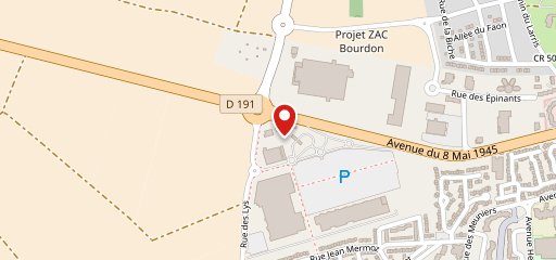 Quick Étampes sur la carte